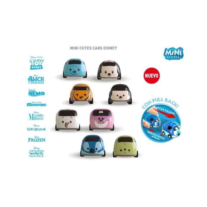 Vehiculos para coleccionar.mini cutes cars disney 20x30x10 cm - modelos surtidos 6 Vehiculos para coleccionar.mini cutes cars disney 20x30x10 cm - modelos surtidos 6