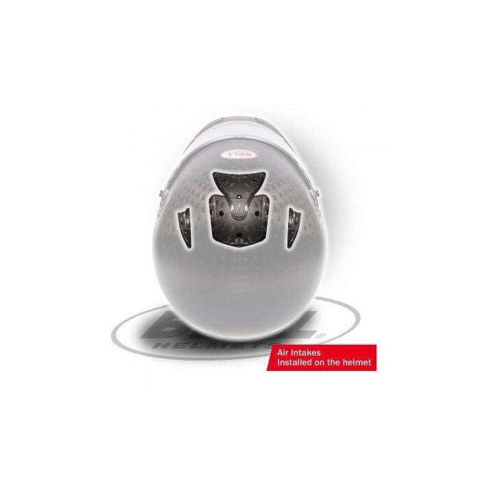 Bell BL5101571 Casco HP7 EVO-III FIA8860-2018 Profesional Fibra Carbono Hans Talla 61 Interior Blanco