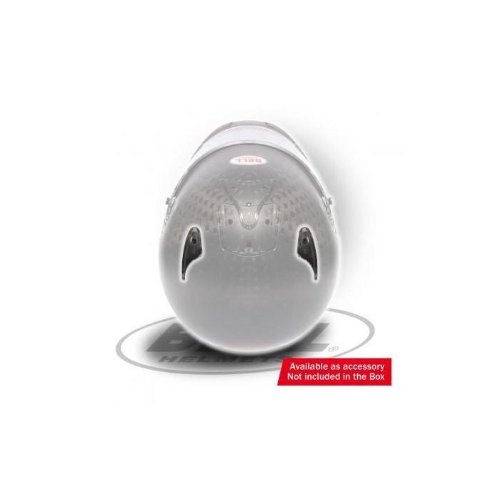 Bell BL5101571 Casco HP7 EVO-III FIA8860-2018 Profesional Fibra Carbono Hans Talla 61 Interior Blanco