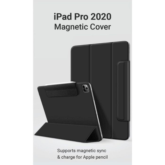 eSTUFF Funda COLORADO para iPad Pro 12.9 (2022/2021/2020) con Imán, Cierre Lápiz, Auto On/Off - Negra 2 eSTUFF Funda COLORADO para iPad Pro 12.9 (2022/2021/2020) con Imán, Cierre Lápiz, Auto On/Off - Negra 2