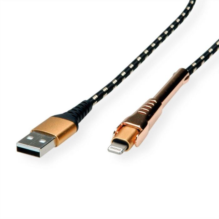 ROLINE GOLD USB 2.0 Sync- & Ladekabel 1m 0 ROLINE GOLD USB 2.0 Sync- & Ladekabel 1m 0