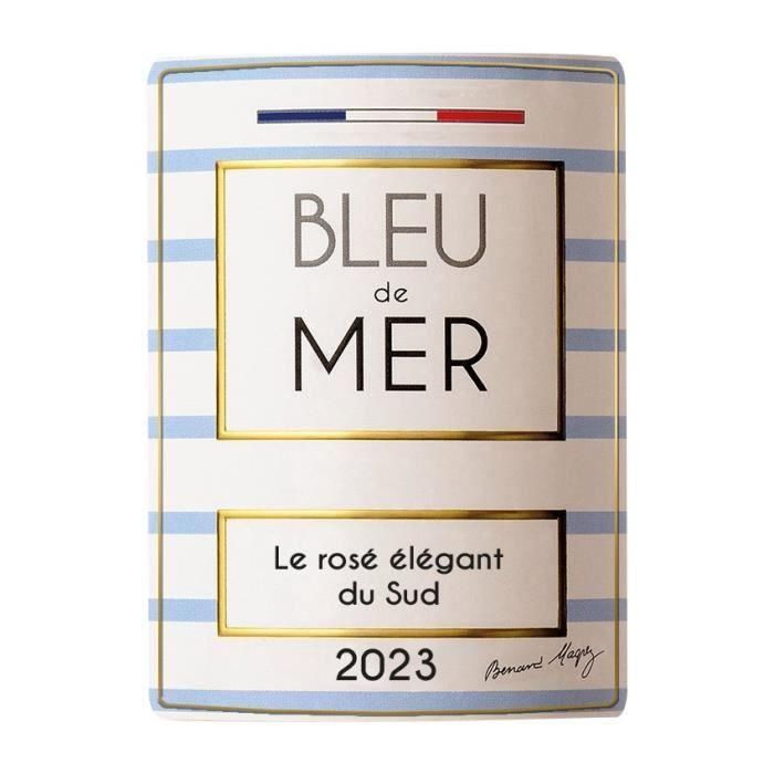 Bernard Magrez Bleu de Mer 2019 Vin de Pays d'Oc - vino rosado Languedoc 1