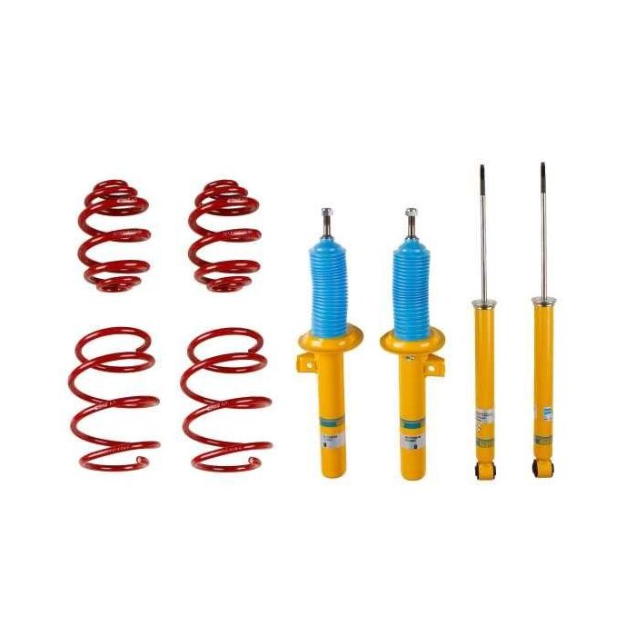 Bilstein BLI46-180100 Kit Suspensión Completa B12 Amortiguador + Muelle Deportivo Mono-Tubo Gas para BMW Serie 3 Compact E46 Bilstein BLI46-180100 Kit Suspensión Completa B12 Amortiguador + Muelle Deportivo Mono-Tubo Gas para BMW Serie 3 Compact E46