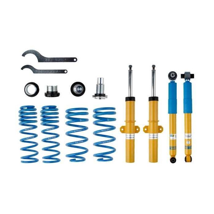 Bilstein BLI47-270169 Suspensión B14 PSS Regulable Set Completo Amortiguadores Deportivos para Fiat 500 y Ford Ka. Óptima Tracción.