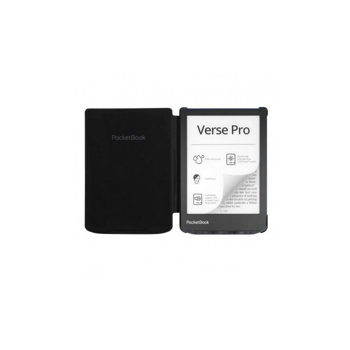 Pocketbook Funda Carcasa Shell Series Negra 6" Compatible con Pocketbook Verse y Verse Pro 3
