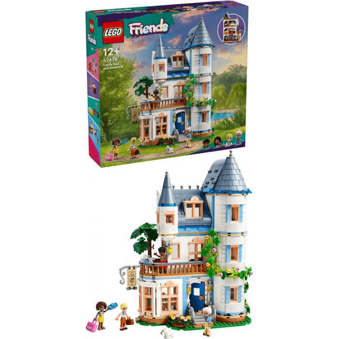 LEGO Friends 42638 Habitación de Huéspedes en el Castillo Juego Imaginativo para Niños 12 LEGO Friends 42638 Habitación de Huéspedes en el Castillo Juego Imaginativo para Niños 12