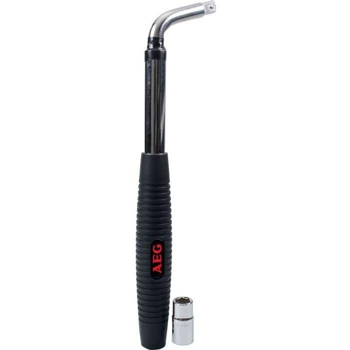 Llave Extractora Telescópica para Quitar Ruedas, Enchufe Reversible 17/19mm, Mayor Palanca Llave Extractora Telescópica para Quitar Ruedas, Enchufe Reversible 17/19mm, Mayor Palanca