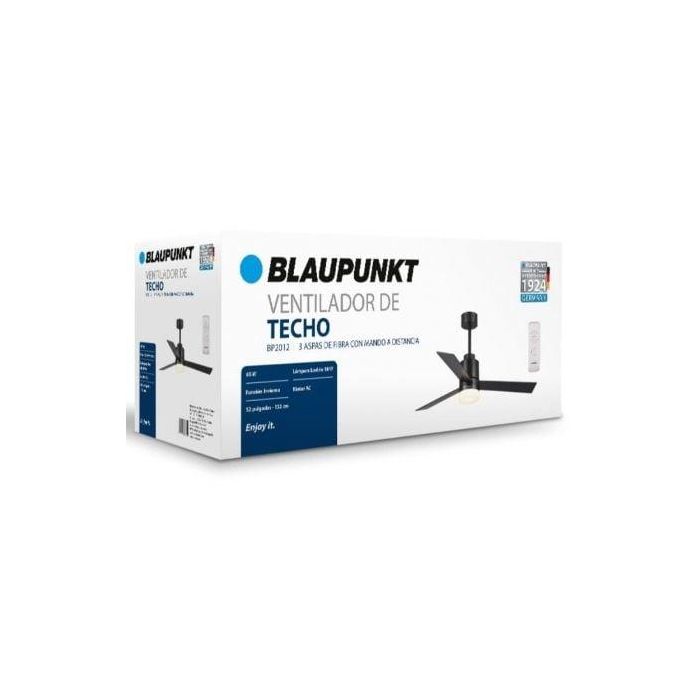 Ventilador de Techo Blaupunkt BP2012/ 65W/ 3 Aspas 132cm 2 Ventilador de Techo Blaupunkt BP2012/ 65W/ 3 Aspas 132cm 2