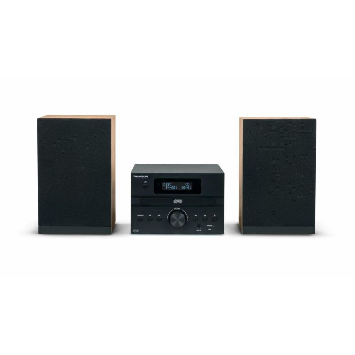 Thomson THO3499550389999 Microcadena Bluetooth, Radio CD MP3 USB DAB, Madera y Negro 11 Thomson THO3499550389999 Microcadena Bluetooth, Radio CD MP3 USB DAB, Madera y Negro 11