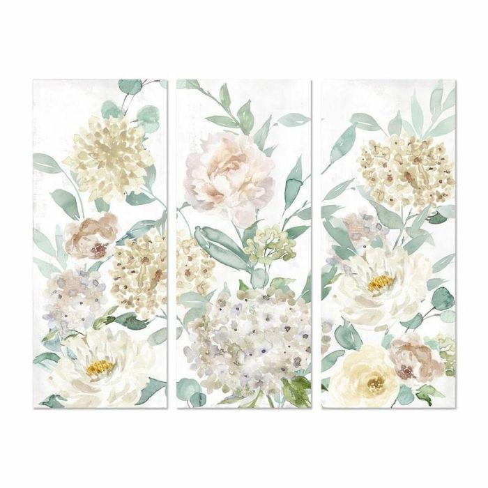 Cuadro Shabby DKD Home Decor Multicolor 3 x 135 x 55 cm (3 Unidades) 1 Cuadro Shabby DKD Home Decor Multicolor 3 x 135 x 55 cm (3 Unidades) 1