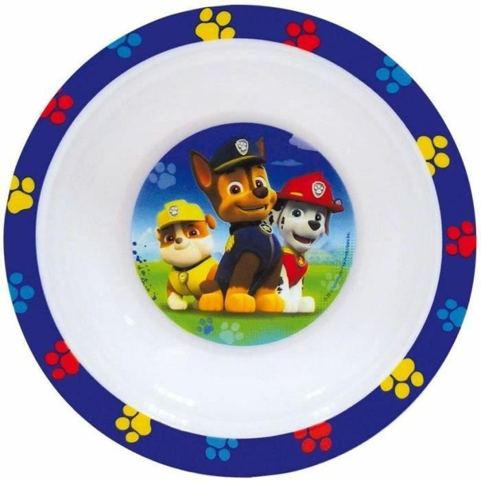 Vajilla - FUN HOUSE - PAW PATROL - Vaso, 2 platos hondos Ø16 cm, cubiertos, botella de agua, vaso y taza 5