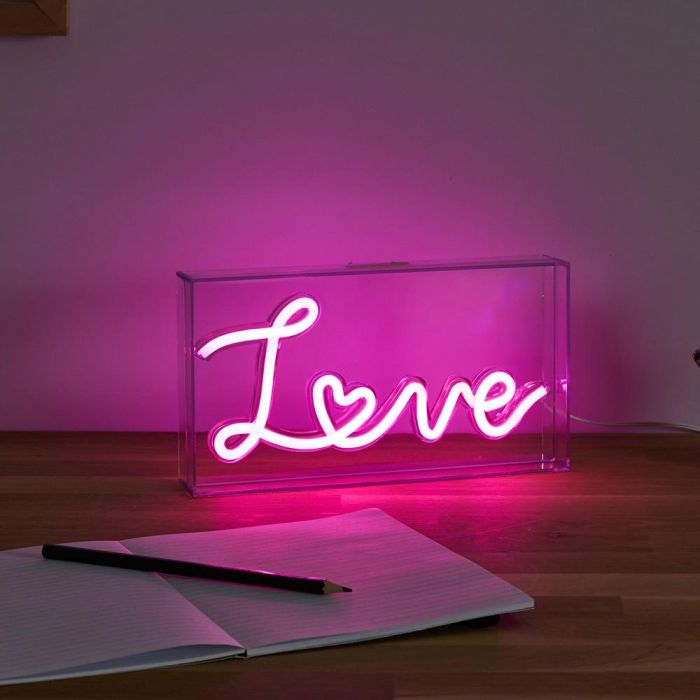 Deco Neón Led Usb "Love" Home Deco Factory 5