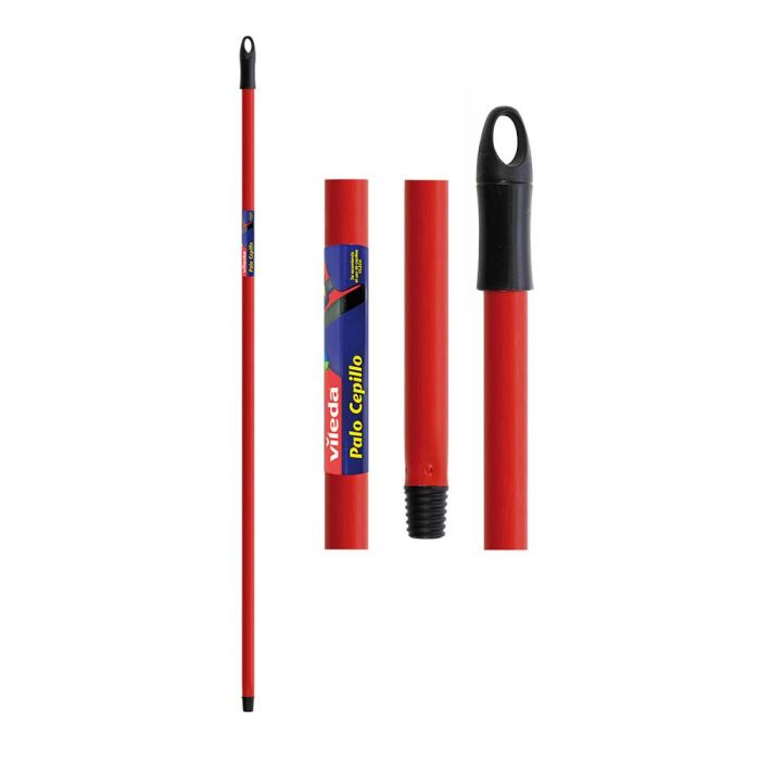 Vileda Palo Universal de Aluminio para Cepillo Rugoso 125 cm Rojo para Limpieza Doméstica 0 Vileda Palo Universal de Aluminio para Cepillo Rugoso 125 cm Rojo para Limpieza Doméstica 0
