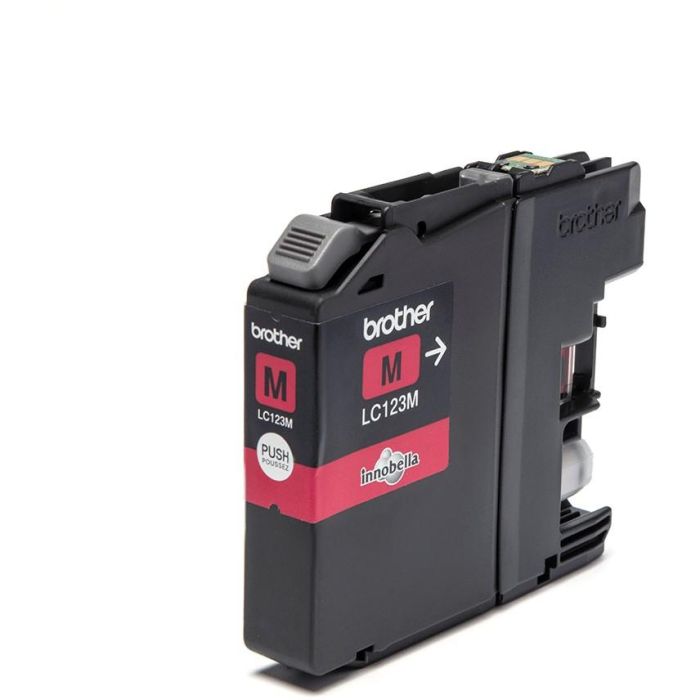 Brother Mfc-J4410Dw-J4510Dw, Tinta Magenta para Impresoras Multifunción, Rendimiento de 600 Páginas 1 Brother Mfc-J4410Dw-J4510Dw, Tinta Magenta para Impresoras Multifunción, Rendimiento de 600 Páginas 1