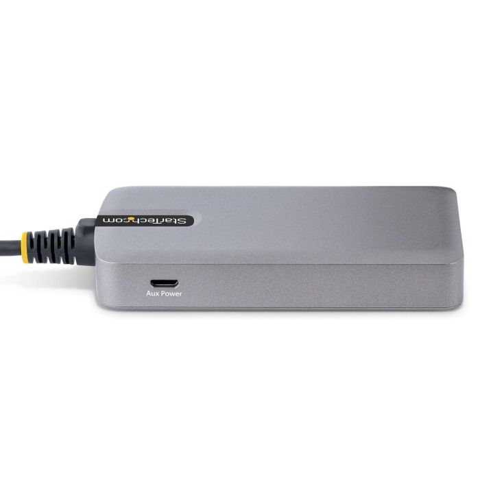 Hub USB Startech 5G4AB Gris 3 Hub USB Startech 5G4AB Gris 3