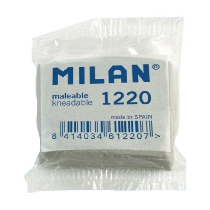 Goma de borrar Milan 1220 Gris (25 Unidades) 1