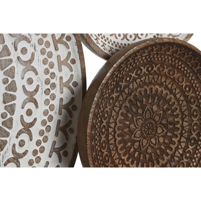 DKD Home Decor Decoracion Pared Arabe Marron Claro Marron Oscuro 74 x 5 x 76 cm 2