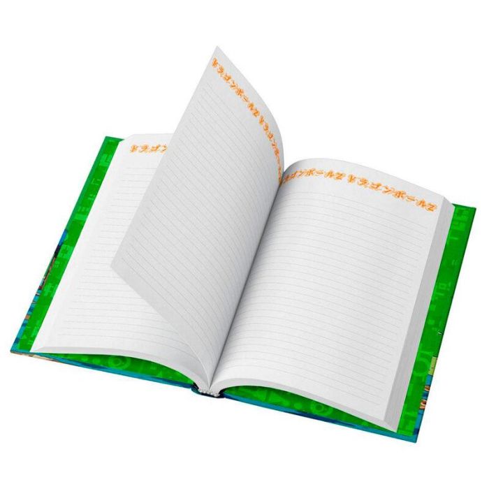 Cuaderno A5 Namek Final Battle Dragon Ball Z con luz 3 Cuaderno A5 Namek Final Battle Dragon Ball Z con luz 3