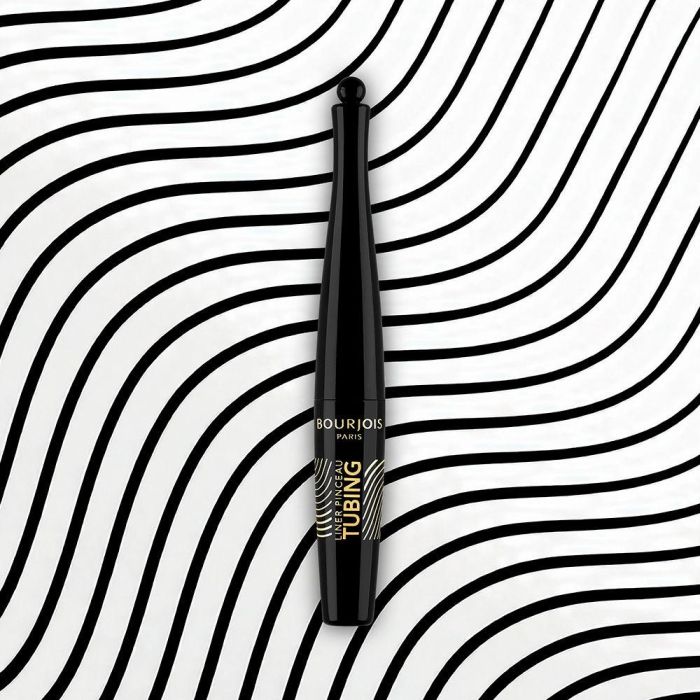 Bourjois Liner Pinceau Tubing Delineador de Ojos #001-Ultra Black 2.5 ml - Fórmula Resistente al Agua 36h 3