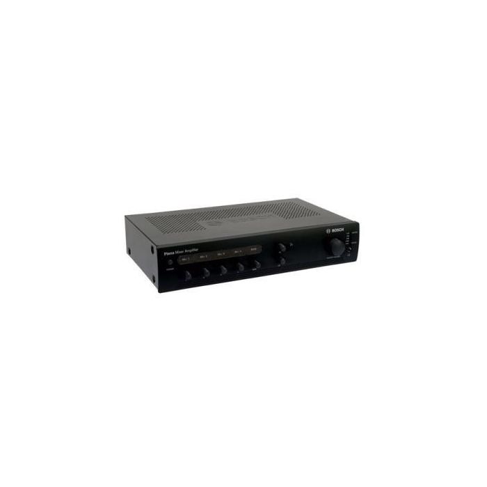BOSCH PLE-1ME120-EU Amplificador Mezclador de 120W con 4 Micrófonos y Entrada de Música Ambiental