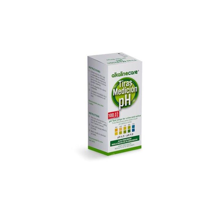 Tiras Medicion Ph Alta Presicion Saliva-Orina 100U Tiras Medicion Ph Alta Presicion Saliva-Orina 100U