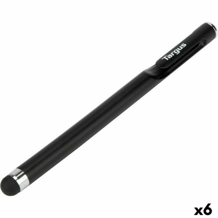Lápiz Óptico Targus STYLUS Negro (6 Unidades)