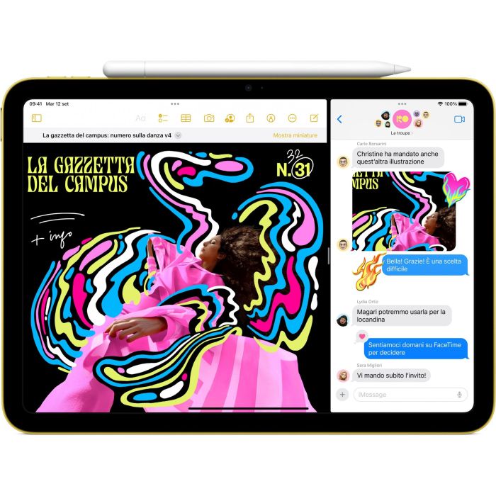 Apple iPad 10.9 (2024) 10th Gen WiFi A14 Bionic 64GB Azul - MCM84TY/A 3