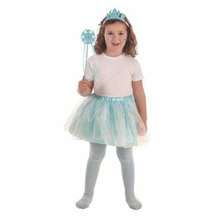 Disfraz infantil princesa hielo azul set 3-6 años