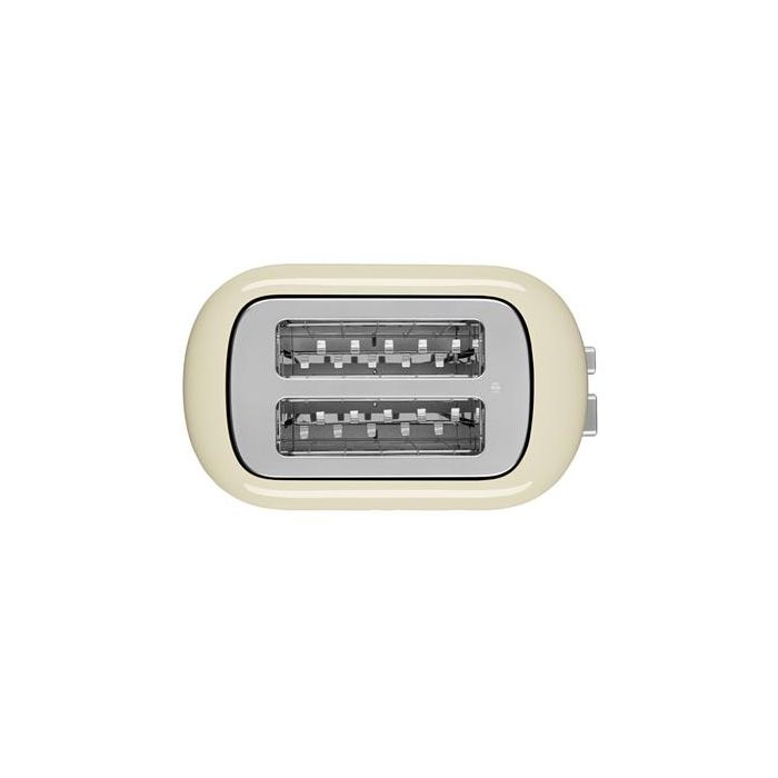 Kitchenaid Tostadora Metálica 2 Ranuras Extraanchas, Control de Tueste, 7 Niveles, Color Crema 2 Kitchenaid Tostadora Metálica 2 Ranuras Extraanchas, Control de Tueste, 7 Niveles, Color Crema 2