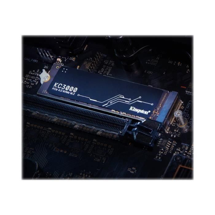Kingston KC3000 M.2 2048 GB PCIe 4.0 NVMe SSD - 7000 MB/s Lectura/Escritura - SKC3000D/2048G 4 Kingston KC3000 M.2 2048 GB PCIe 4.0 NVMe SSD - 7000 MB/s Lectura/Escritura - SKC3000D/2048G 4