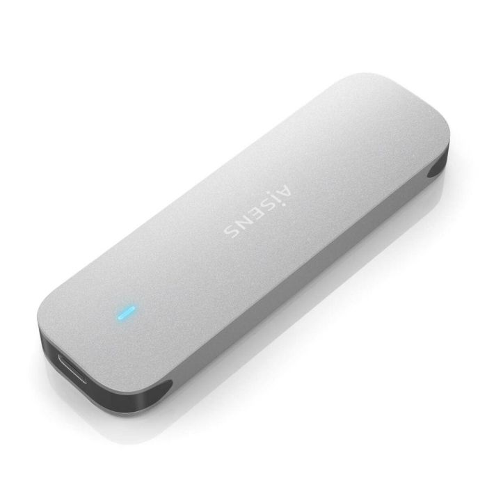 AISENS - CAJA EXTERNA M.2 (NGFF) ASM2-025SL NVMe A USB3.2 GEN2, PLATA 1