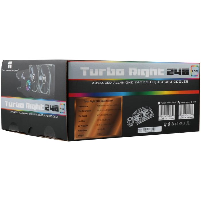 K WAK Thermalright Turbo Right 360C - 1700/1200/20xx/AM4/AM5 9