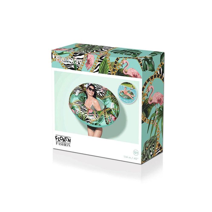 Bestway Flotador Hinchable con Asas Fantasia Floral D114 cm +12 Años Playa y Piscina 36302 2 Bestway Flotador Hinchable con Asas Fantasia Floral D114 cm +12 Años Playa y Piscina 36302 2