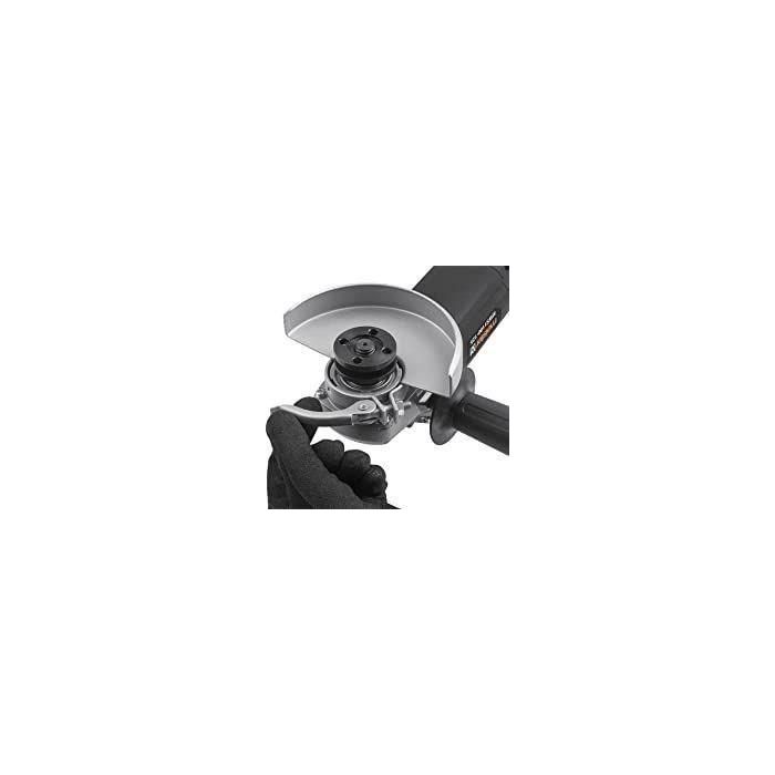 Amoladora angular MEISTER 1100 W - Para discos de Ø 125 mm - Mango lateral con 3 posiciones - Velocidad de rotación: 12,000 1 / min 4 Amoladora angular MEISTER 1100 W - Para discos de Ø 125 mm - Mango lateral con 3 posiciones - Velocidad de rotación: 12,000 1 / min 4