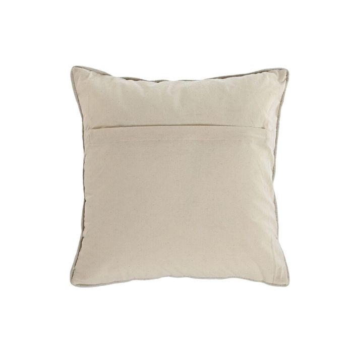 DKD Home Decor Cojín Romántico Blanco Natural 15 x 45 x 45 cm, Poliéster y Yute, 580g, con Cremallera, Detalle Árbol (2 Unidades) 3 DKD Home Decor Cojín Romántico Blanco Natural 15 x 45 x 45 cm, Poliéster y Yute, 580g, con Cremallera, Detalle Árbol (2 Unidades) 3