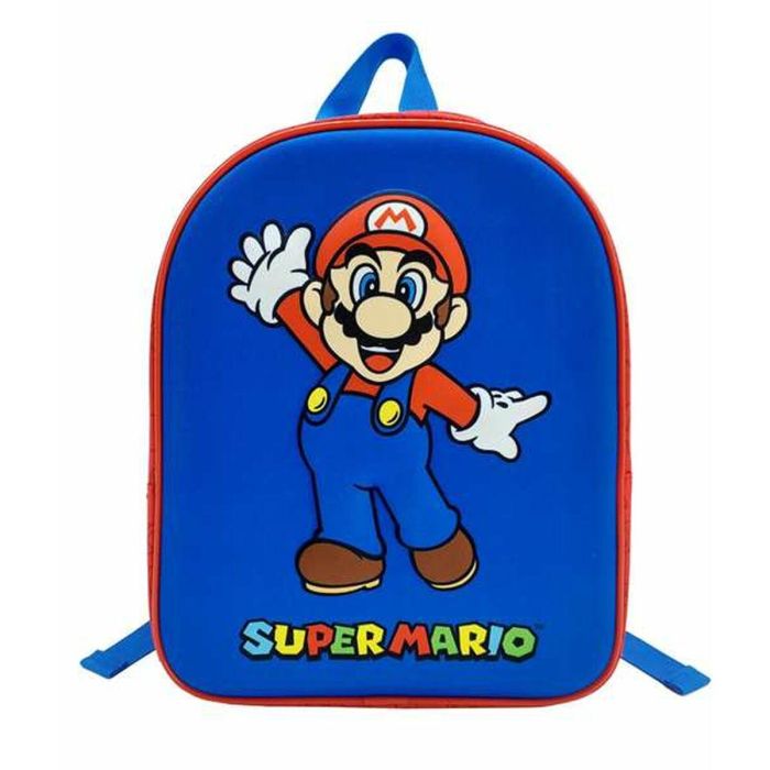 Toybags Mochila Preescolar Supermario 3D EVA Forrada con Tirantes y Espaldera Acolchados - 42x31x13.5 cm - Edad 5+ años Toybags Mochila Preescolar Supermario 3D EVA Forrada con Tirantes y Espaldera Acolchados - 42x31x13.5 cm - Edad 5+ años