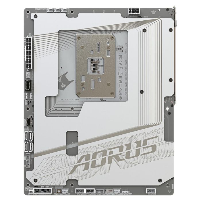 Gigabyte B650E AORUS STEALTH ICE Placa base ATX AM5 DDR5 Wi-Fi 7 2.5GbE para AMD Ryzen Serie 9000 4
