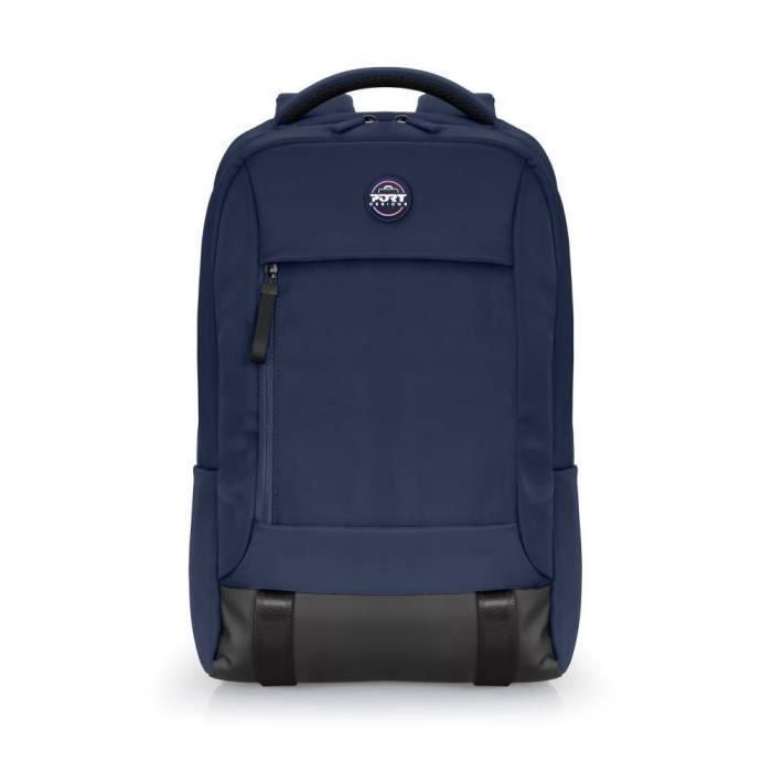 Port Designs POR3567041404237 Mochila TORINO II para Portátil 15,6/16 pulgadas - Azul - Moderna y cómoda 2