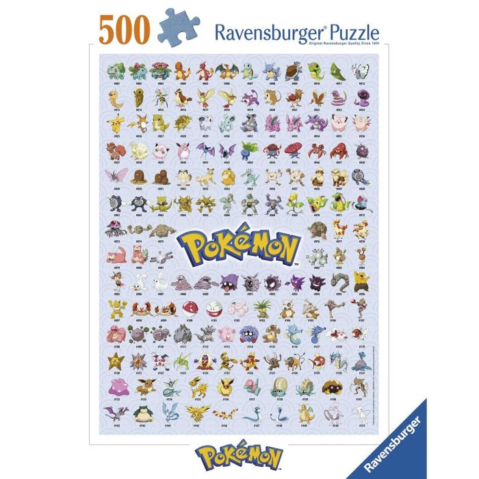 Puzzle 500 Piezas Pokemon 12000511 Ravensburger 1