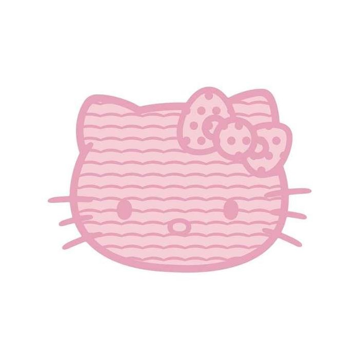Hello Kitty Comedero de Silicona para Perro, Cuenco Rosa para Mascotas con Diseño Oficial Hello Kitty, 18.5 x 12.7 x 2.0 cm Hello Kitty Comedero de Silicona para Perro, Cuenco Rosa para Mascotas con Diseño Oficial Hello Kitty, 18.5 x 12.7 x 2.0 cm