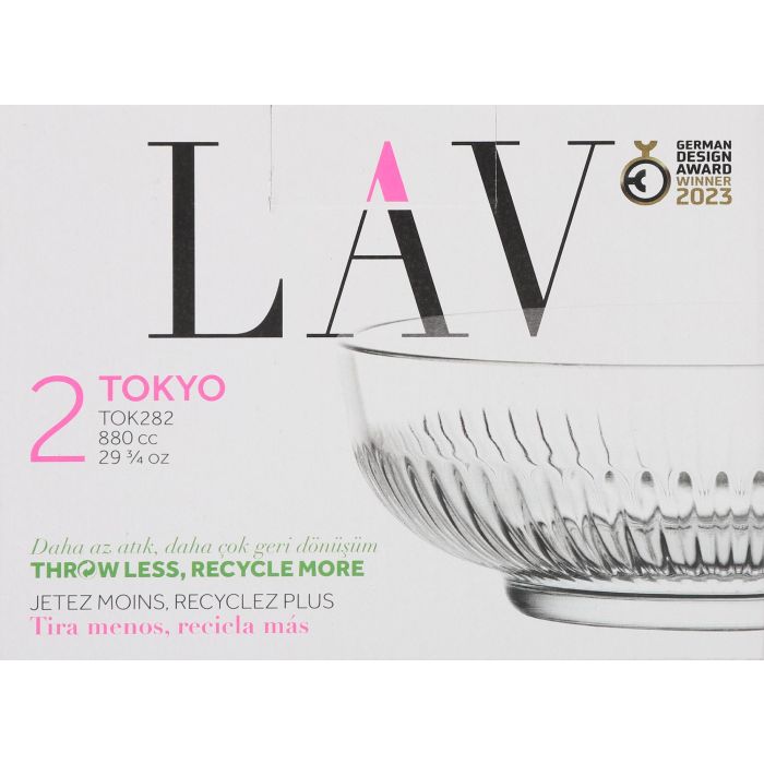 Lav Set 2 Ensaladeras 880 cc Colección Tokyo (6 Cajas) 1
