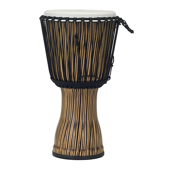 Pearl Djembe 14" Sintetico Rope Tuned Zebra Grass Pearl Djembe 14" Sintetico Rope Tuned Zebra Grass