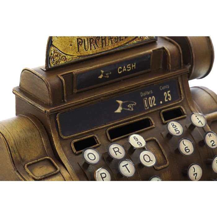 DKD Home Decor Figura Vintage Metal Hecha a Mano 14 x 23 x 23 cm 1