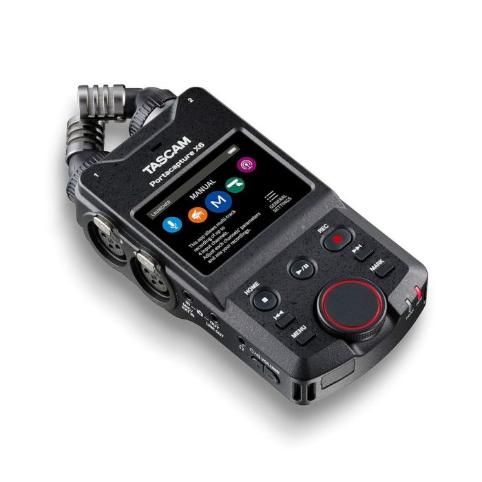 Grabadora Tascam PORTACAPTURE X6 Negro 512 GB 3 Grabadora Tascam PORTACAPTURE X6 Negro 512 GB 3