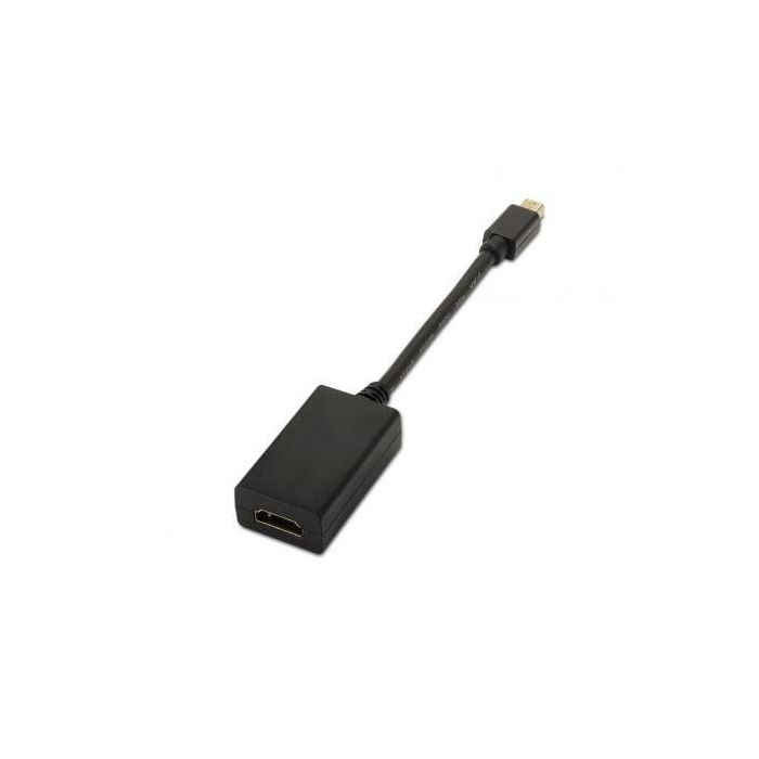 AISENS - CONVERSOR MINI DP A HDMI, MDP/M-HDMI A/H, NEGRO, 15CM 1 AISENS - CONVERSOR MINI DP A HDMI, MDP/M-HDMI A/H, NEGRO, 15CM 1