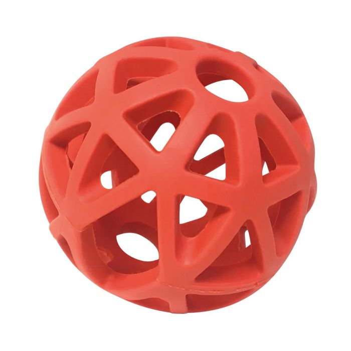 Bola Goma Rejilla 7 cm Dim. 1 Bola Goma Rejilla 7 cm Dim. 1