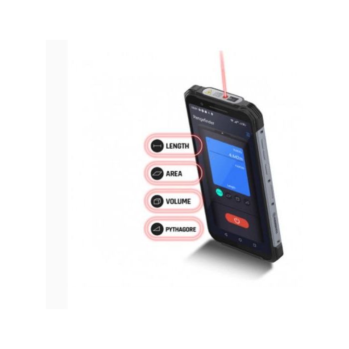 Hammer Rugerizado Construcción Meteorite 128GB Smartphone Resistente IP69 MIL-STD-810G Android 12 Negro 4