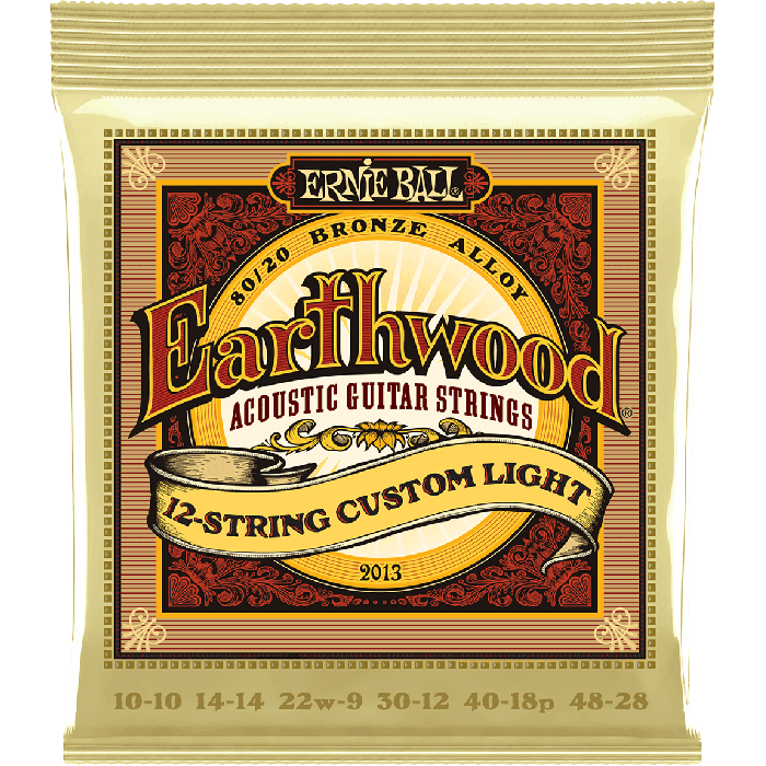 Juego Acústica Earthwood 80/20 Bronze (12 St.) Light 10-48 2 Juego Acústica Earthwood 80/20 Bronze (12 St.) Light 10-48 2