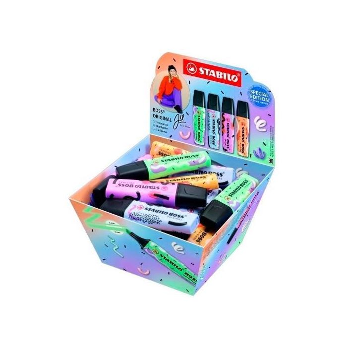 Stabilo Marcador Boss Edición Especial P-Cincel Colores Surtidos Bombonera 30 Ud Stabilo Marcador Boss Edición Especial P-Cincel Colores Surtidos Bombonera 30 Ud