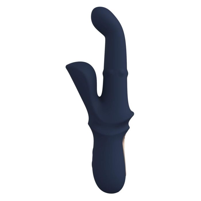 Vibrador Doble Estimulación Dream Toys Goddess Collection Azul 9